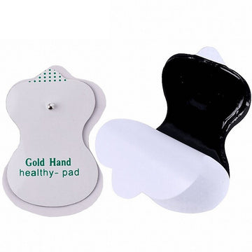 Sticky Button Type Electrode Pads For Digital Epm Tens 4 Pieces High Quality Reusable Therapy Accessories